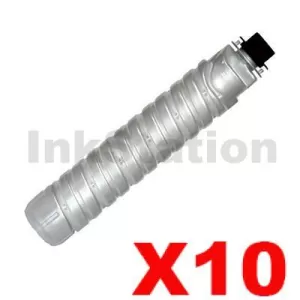 10 x Ricoh Type 1230D Compatible Black Toner Cartridge [885473] - 9,000 pages