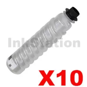 10 x Ricoh Type 1270D Compatible Black Toner Cartridge [885476] - 7,000 pages
