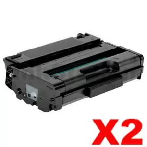 2 x Ricoh SP3400HS Compatible Black Toner Cartridge [406517] - 5,000 pages