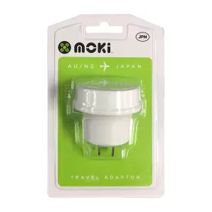 Moki Travel Adaptor - AU/NZ to Japan Outbound