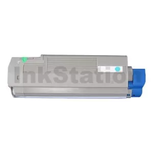 OKI C612 Compatible Cyan Toner Cartridge (46507511) - 6,000 pages