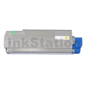 OKI C612 Compatible Yellow Toner Cartridge (46507509) - 6,000 pages