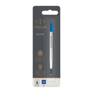 Parker Rollerball Refill Medium Tip Blue