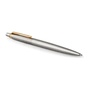 Parker Jotter Stainless Steel Golden Trim Ballpoint Pen