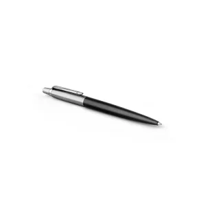 Parker Jotter Bond Street Black Chrome Colour Trim Ballpoint Pen