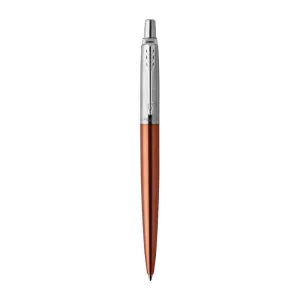 Parker Jotter Chelsea Orange Chrome Trim Ballpoint Pen