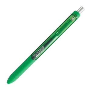 12 x Paper Mate Inkjoy Retractable Gel Pen 0.7mm - Green