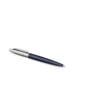 Parker Jotter Royal Blue Chrome Trim Ballpoint Pen With Gift Box