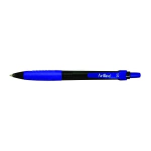 Artline Ikonic 8410 Ballpoint Retractable Grip Blue Pack of 12