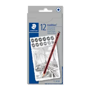 Staedtler 110 Tradition Pencil Assorted Mix 12 Pack