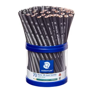 Staedtler Noris Maxi Graphite Pencils 2B & 6B - Cup of 70