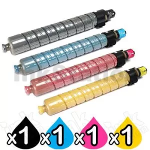 4 Pack Lanier MP-C3500 MP-C4500 Compatible Toner Cartridges 888600-888603 [1BK,1C,1M,1Y]