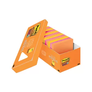 Post-It R330-18SSAU-CP Pop-Up Notes 76 x 76mm Neon Fizz 90 Sheets 18 Pack
