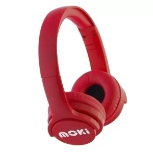 Moki Brites Wireless Headphones Red