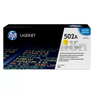 HP Q6472A (502A) Genuine Yellow Toner Cartridge - 4,000 Pages