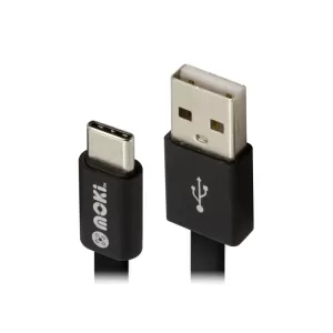 Moki Pocket USB-C to USB-A SynCharge Cable 10cm