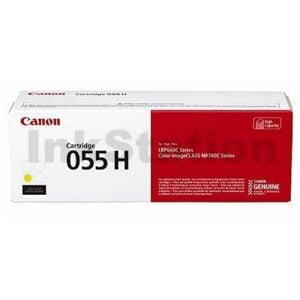 Canon CART-055HY Yellow High Yield Genuine Toner Cartridge - 5,900 pages