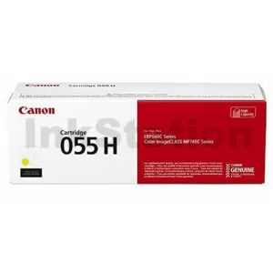 Canon CART-055HY Yellow High Yield Genuine Toner Cartridge - 5,900 pages