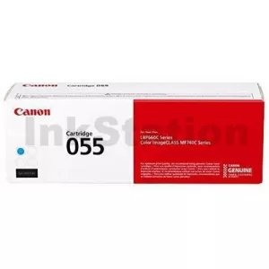 Canon CART-055C Cyan Genuine Toner Cartridge - 2,100 pages