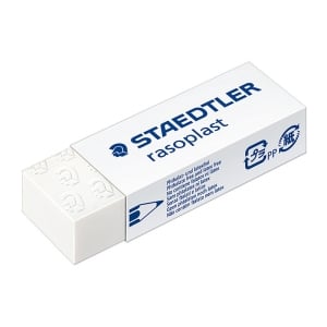 Staedtler 526 B20 Rasoplast Eraser 65mm 20 Pack