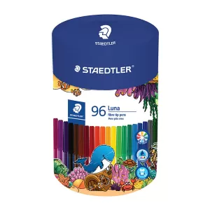 Staedtler 327 Luna Fibre Tip Assorted Colours 96 Pack