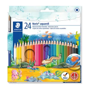 Staedtler Noris Aquarell Coloured Pencil Assorted Pack of 24