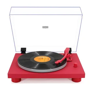 Monster Vinyl Turntable - Red (MT-TT249R)
