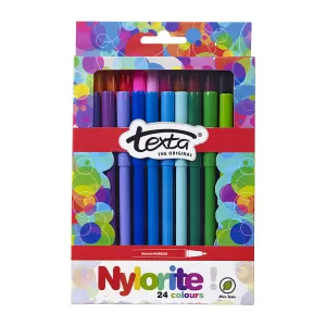 Texta Nylorite Colour Marker 24 Pack