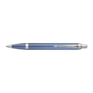 Parker IM Rituals Blue Finish Chrome Trim Ballpoint Pen
