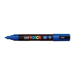 POSCA PC5M Paint Marker Medium Bullet Tip Blue
