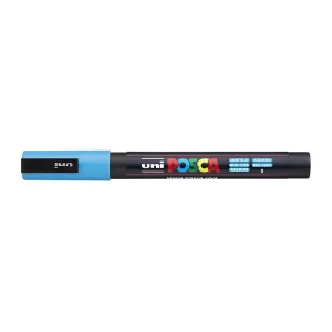 POSCA PC3M Paint Marker Fine Bullet Tip Light Blue