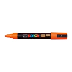 POSCA PC5M Paint Marker Medium Bullet Tip Orange