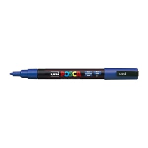 POSCA PC3M Paint Marker Fine Bullet Tip Blue