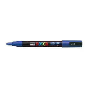 POSCA PC3M Paint Marker Fine Bullet Tip Blue