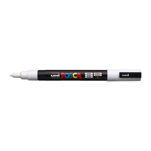 POSCA PC3M Paint Marker Fine Bullet Tip White