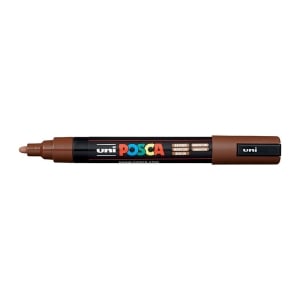 POSCA PC5M Paint Marker Medium Bullet Tip Brown