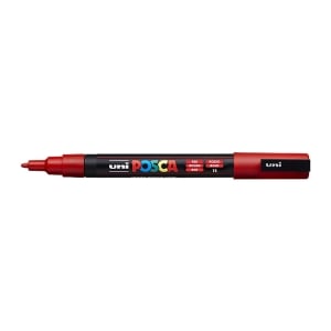 POSCA PC3M Paint Marker Fine Bullet Tip Red
