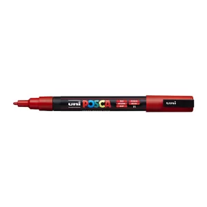 POSCA PC3M Paint Marker Fine Bullet Tip Red