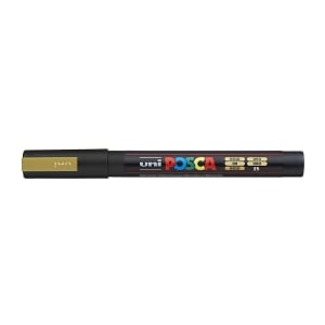 POSCA PC3M Paint Marker Fine Bullet Tip Gold