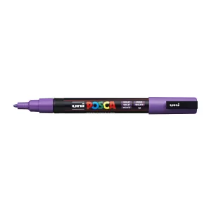 POSCA PC3M Paint Marker Fine Bullet Tip Violet