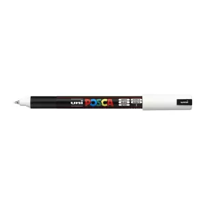 POSCA PC1MR Paint Marker Ultra Fine Tip White