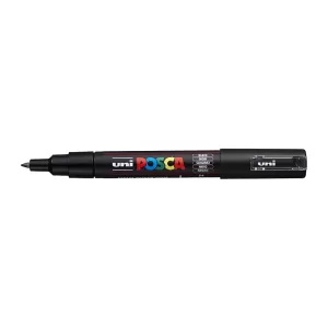 POSCA PC1MR Paint Marker Ultra Fine Tip Black