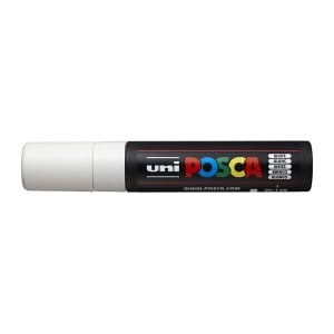 POSCA PC17K Paint Marker Extra Wide Chisel Tip White