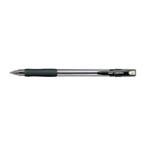 Uni-Ball Lakubo Ballpoint Pen 1.4mm Black Pack of 12