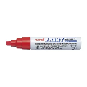 Uni PX30 Paint Marker Chisel Tip Red