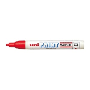 12 x Uni PX20 Paint Marker Bullet Tip Red