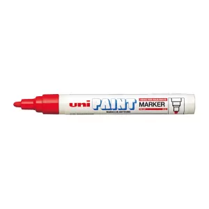12 x Uni PX20 Paint Marker Bullet Tip Red