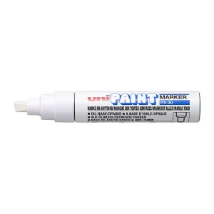 Uni PX30 Paint Marker Chisel Tip White
