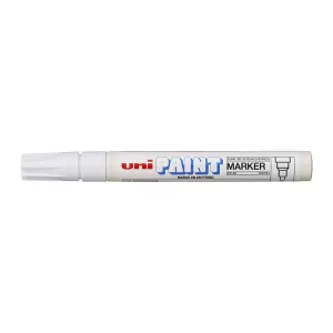 12 x Uni PX20 Paint Maker Bullet Tip White
