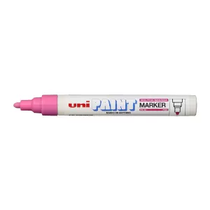 12 x Uni PX20 Paint Maker Bullet Tip Pink